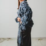 11 - NUBE GRACE – Cardigan Handmade in Pura Lana TG L/XL