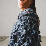 11 - NUBE GRACE – Cardigan Handmade in Pura Lana TG L/XL