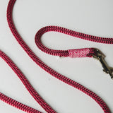 COCCHINA BAG - PURPLE/RED CROCHET WITH FRINGES