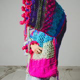 12 - Maglione Double – Maglione oversize reversibile in lana multicolor