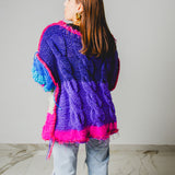 12 - Maglione Double – Maglione oversize reversibile in lana multicolor