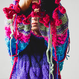 12 - Maglione Double – Maglione oversize reversibile in lana multicolor