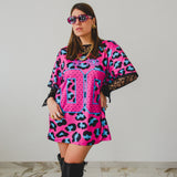 16 - T-Shirt Sportiva Maculata Pink & Blue “LE PEG 00” tg L