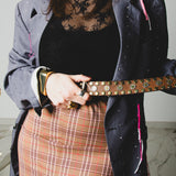 17 - Cintura Vintage Marella “Studded”