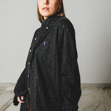 182 Camicia nera Ralph Lauren tg XL 1000 strass grigi