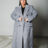 FUCHSIA JACQUARD BOMBER STYLE JACKET - REVERSIBLE IN BLACK VELVET FABRIC - CONTRASTING POCKETS