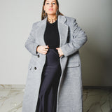 FUCHSIA JACQUARD BOMBER STYLE JACKET - REVERSIBLE IN BLACK VELVET FABRIC - CONTRASTING POCKETS