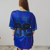 19 - T-Shirt Sportiva Viola  e nera “LE PEG 00” tg XXXL