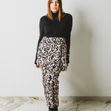 MIRI tailored skirt in silk - Size 2