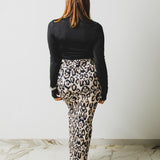 MIRI tailored skirt in silk - Size 2