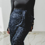 MIRI tailored skirt in silk - Size 2