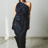 MIRI tailored skirt in silk - Size 2