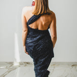 MIRI tailored skirt in silk - Size 2
