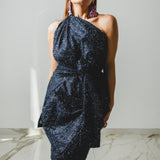 MIRI tailored skirt in silk - Size 2