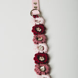 28 - PET À PORTER – CHERRY BLOOM | Collare floreale artigianale