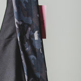 298 Gonna multiposizione MIRI in tessuto elastico nero con cintura camouflage