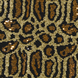 347 - Gonna Miri in paillettes animalier Tg 1 e Tg 2