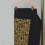 347 - Gonna Miri in paillettes animalier Tg 1 e Tg 2
