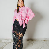 361 – Gonna Longuette in Pizzo Nero