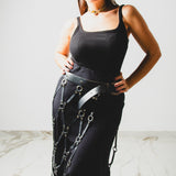 366 – CAGE – Leather Belt Skirt | Pezzo Unico Handmade