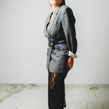 368 – Gonna Alma in Pizzo Nero e Paillettes