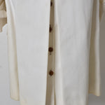 Trench maschile bianco