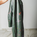 400 ARMANI double-breasted grey jacket with silver rhinestones in pure lightweight virgin wool with rhinestone illustration and colours - Size 50