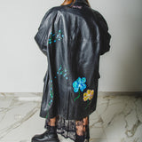 400 ARMANI double-breasted grey jacket with silver rhinestones in pure lightweight virgin wool with rhinestone illustration and colours - Size 50