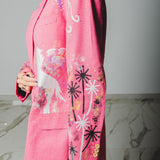 400 ARMANI double-breasted grey jacket with silver rhinestones in pure lightweight virgin wool with rhinestone illustration and colours - Size 50