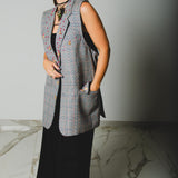 400 ARMANI double-breasted grey jacket with silver rhinestones in pure lightweight virgin wool with rhinestone illustration and colours - Size 50