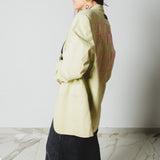 400 ARMANI double-breasted grey jacket with silver rhinestones in pure lightweight virgin wool with rhinestone illustration and colours - Size 50