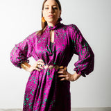 OPERA dress - Green wide necked tailored dress - piece