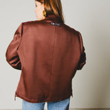 400 ARMANI double-breasted grey jacket with silver rhinestones in pure lightweight virgin wool with rhinestone illustration and colours - Size 50