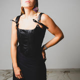Semi-transparent tailored Margot shirt with geometric pattern