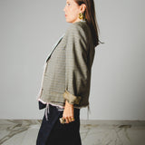 726- Giacca Vintage in Pura Lana con Ricami a Mano – One of a Kind Tg 50