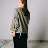 726- Giacca Vintage in Pura Lana con Ricami a Mano – One of a Kind Tg 50